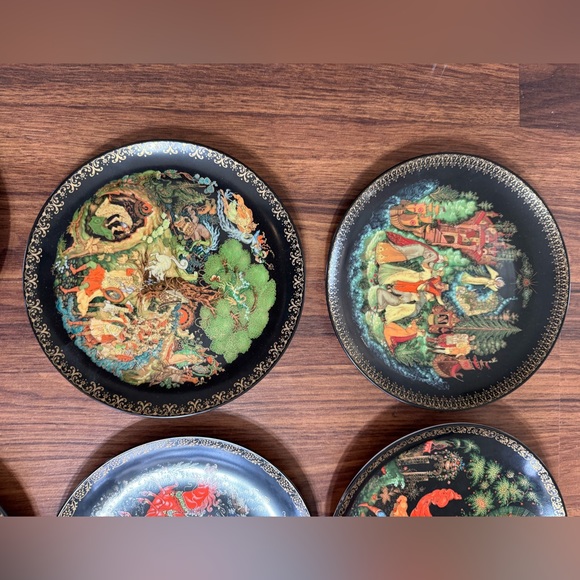 Russian Legends Complete Set of 12 Tianex Collector's Plates / Bradford - Picture 5 of 16